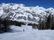 Piste Prasüra (descente vers la vallée)