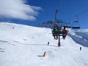 Piste rouge au télésiège Mooserbergbahn