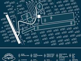 Plan des pistes Baraque de Fraiture