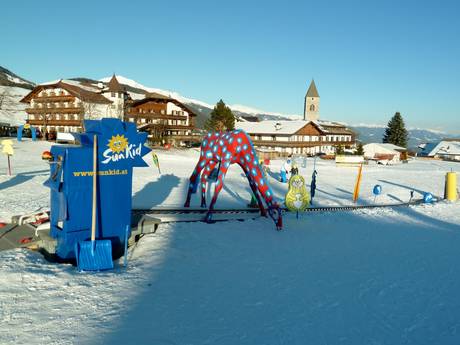 Village des enfants de Meransen géré par l'école de ski de Gitschberg