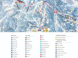 Plan des pistes Zoncolan – Ravascletto/Sutrio