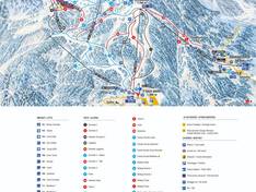 Plan des pistes Zoncolan – Ravascletto/Sutrio