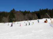 Piste facile dans la vallée à Nad Nádražím