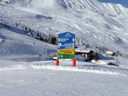 Signalisation dans le domaine skiable Serfaus-Fiss-Ladis