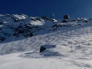 Piste à bosses au Mont-Fort