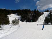 Piste Hyttlibakken avec bosses