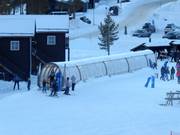 TR4 Rullband Tandådalen Express - Tapis roulant/Moving Carpet recouvert d’une galerie