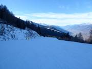 Vue de Baradello jusqu'à Magnolta
