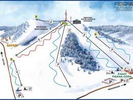 Domaine skiable Piękna Góra – Goldap