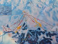 Plan des pistes General's Mountain – Altay