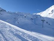 Zones freeride au télésiège six places Waidoffen