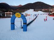 Pente d'entraînement avec tapis roulant