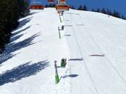 Enneigement le long des pistes