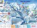 Plan des pistes Arêches (Beaufort)