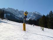 Enneigement au Marienberg