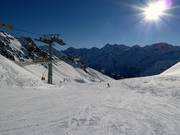 Départ au Passo Contrabbandieri