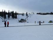 Vue sur les pistes Cascade et Wish Bone