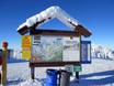 Chaîne Columbia: indications de directions sur les domaines skiables – Indications de directions Sun Peaks