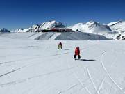 En descente rapide sur la piste