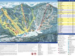 Plan des pistes Stoneham
