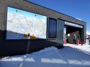 Panneau d'information au télésiège Stuanmandlbahn