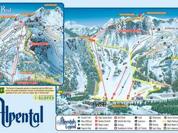 Plan des pistes Alpental
