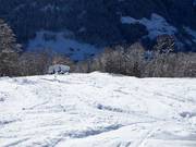 Itinéraire à ski vers la vallée
