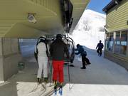 Des mots aimables lors de la montée dans le télésiège