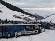 Le skibus à Hintertux