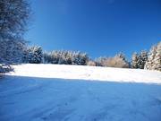 Piste mal préparée dans la partie inférieure