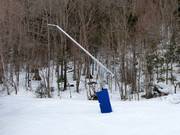 Enneigement par canons au Mont-Sainte-Anne