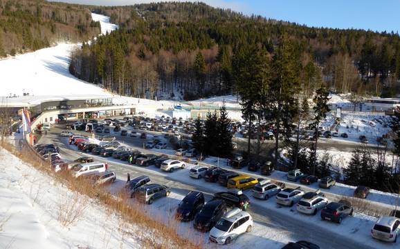 Rohrbach: Accès aux domaines skiables et parkings – Accès, parking Hochficht