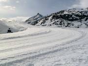 Piste de ski de fond Stübele à 2 300 m d'altitude, près de la gare intermédiaire
