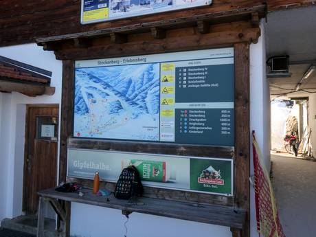 Alpes d'Ammergau: indications de directions sur les domaines skiables – Indications de directions Steckenberg – Unterammergau