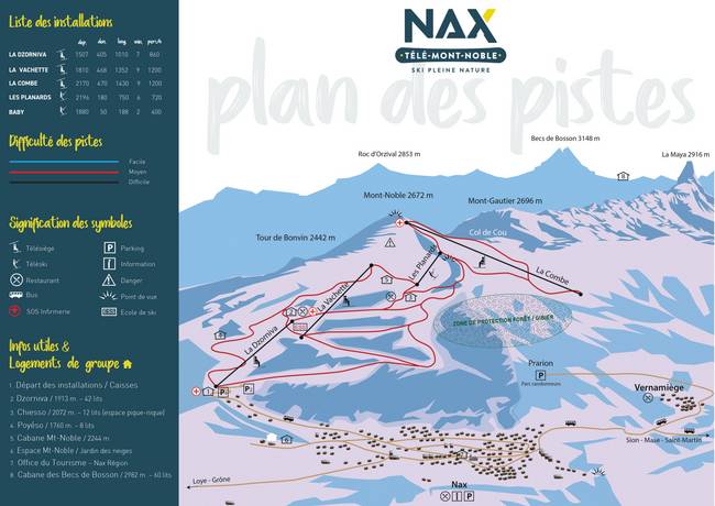 Nax – Mont-Noble Nax – Mont-Noble