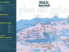 Plan des pistes Nax – Mont-Noble