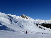 Vue sur le domaine skiable Ratschings-Jaufen