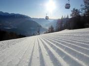 Piste parfaitement préparée au Rosskopf