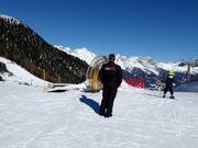 Le personnel sympathique est également présent au tapis roulant.