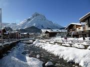 La rivière Lech dans la localité de Lech