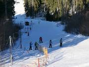 Piste facile au téléski K parkovišti