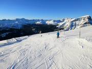 Départ de la descente Sunshine Coast au Goat's Eye Mountain