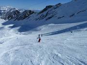 Descente vers le télésiège Sonnenkarbahn