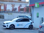 Borne de recharge électrique à la station inférieure Klausberg