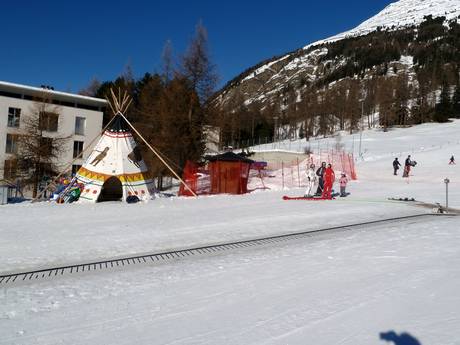 Stations de ski familiales Val Bernina – Familles et enfants Languard – Pontresina