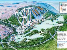 Plan des pistes King Pine – Purity Spring Resort
