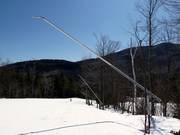 Enneigement par canons sur la plupart des pistes