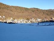 Vue sur la station d'Aprica