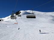 Télésiège Rätikon avec de larges pistes