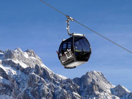 Ski amadé: meilleures remontées mécaniques – Remontées mécaniques  Hochkönig – Maria Alm/Dienten/Mühlbach